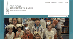 Desktop Screenshot of firstparishgorham.org